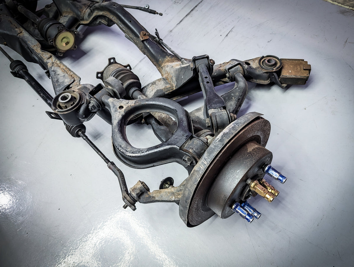 Nissan R32 Skyline Gtst Rear Subframe / Shafts / Hicas Lockout / Hubs