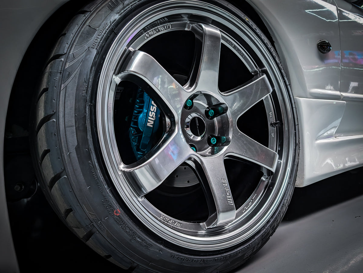 18" WORK Emotion GT6 Monoblock Wheels x 4