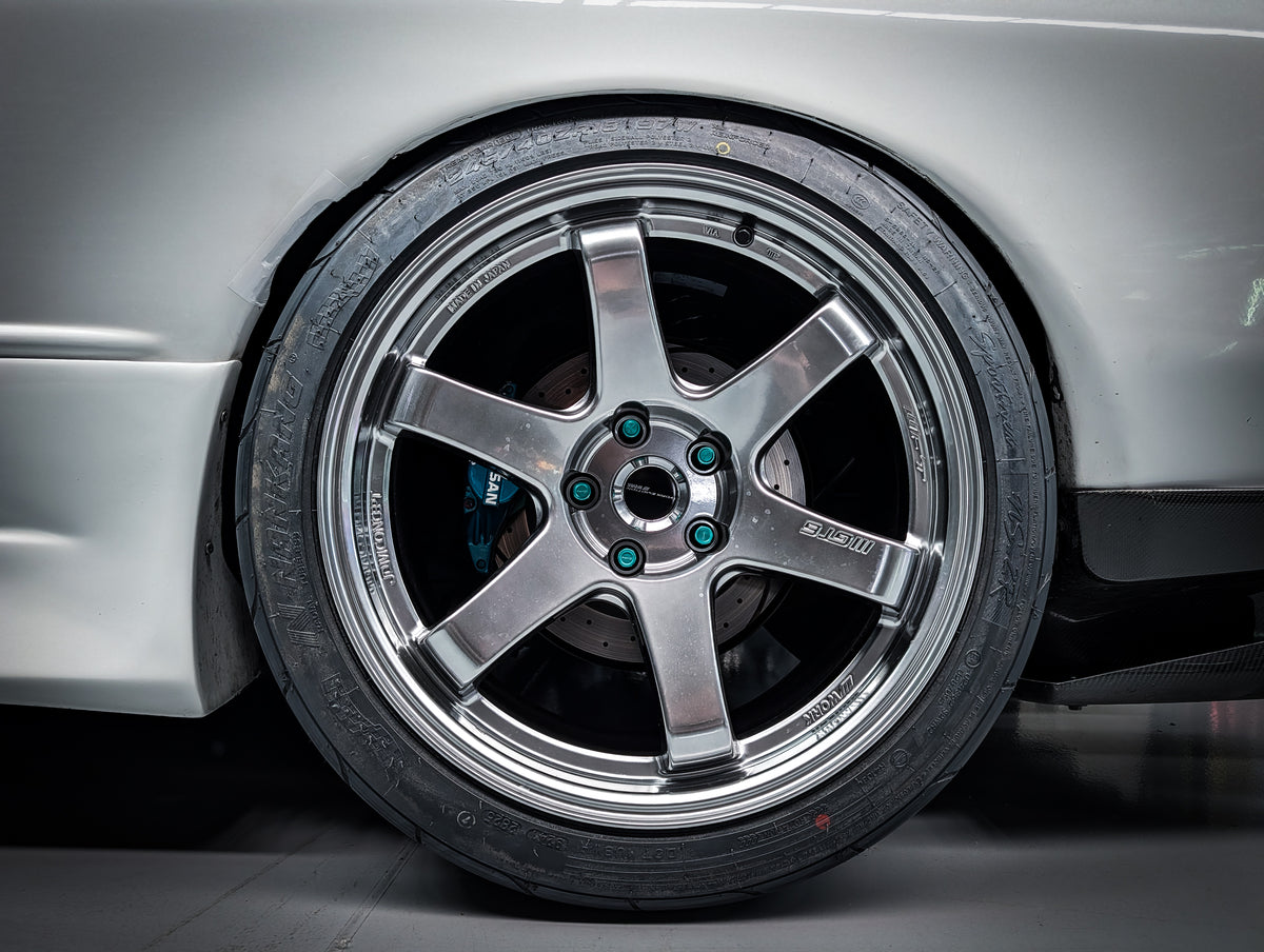 18" WORK Emotion GT6 Monoblock Wheels x 4