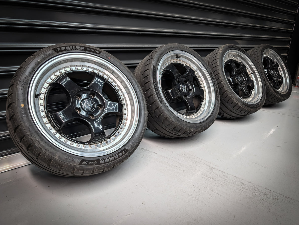 18" HUSSLA Meister Replica Wheels x 4