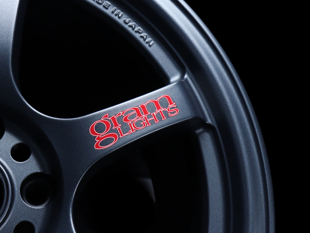 RED | Rays Gram Lights Spoke Decal Set