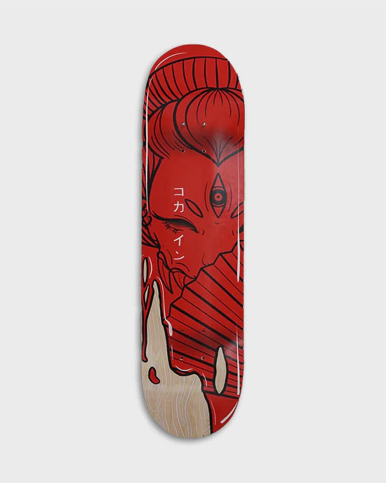KOKAINE ~ "Geisha" Skateboard Deck //
