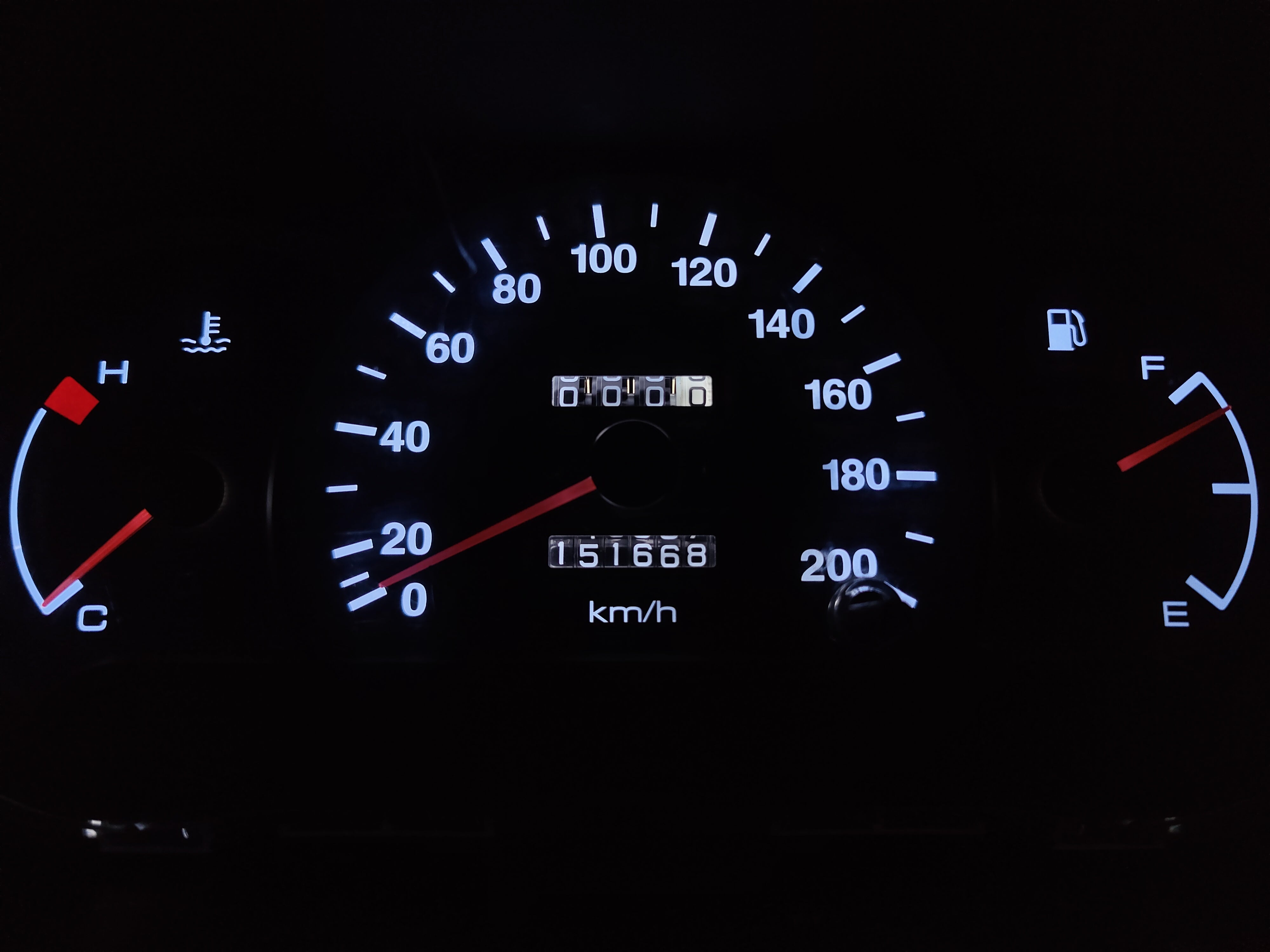 x1 Ultra White T10 Led Car Globe