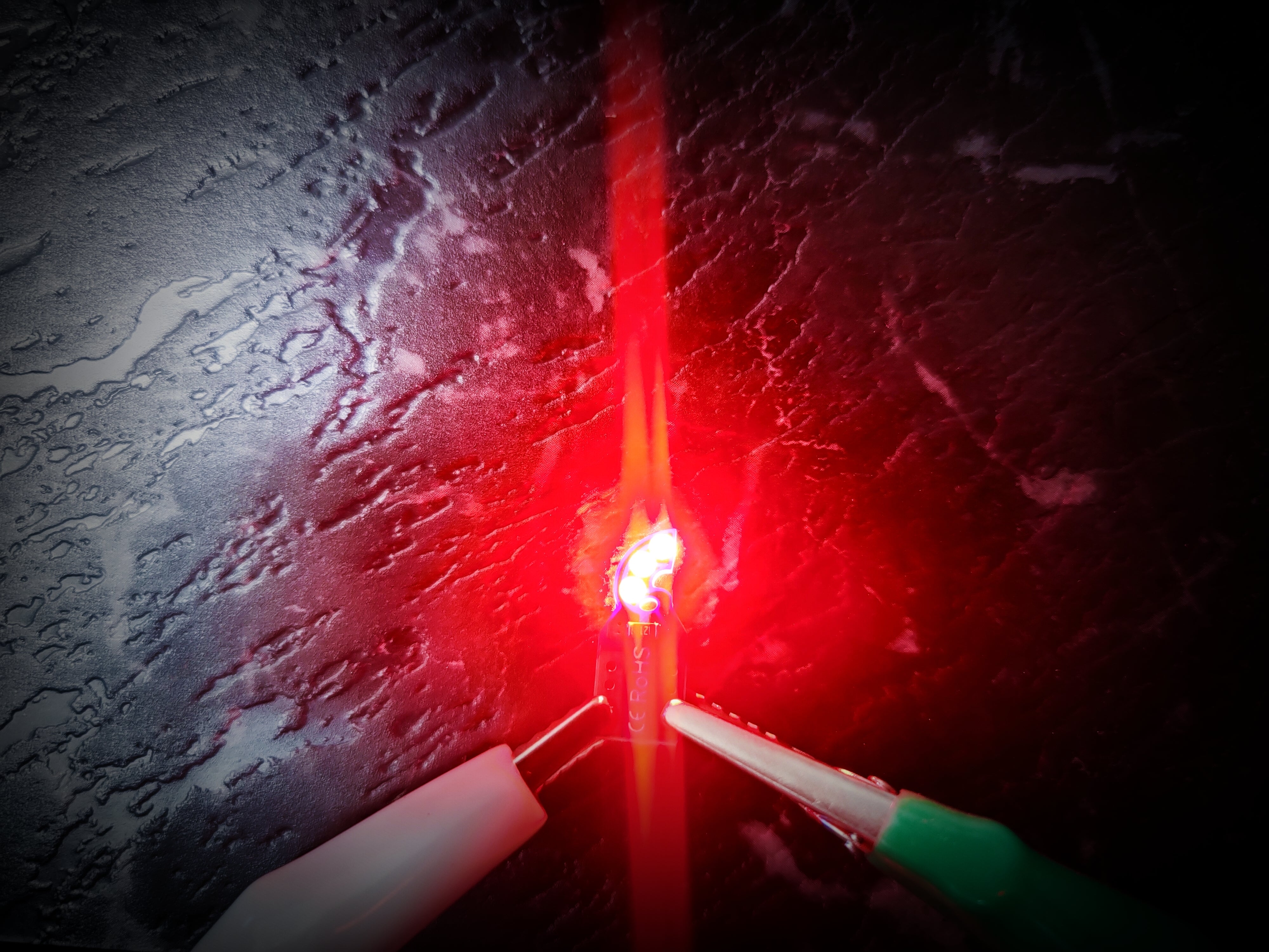 x1 Vibrant Red T10 Led Car Globe