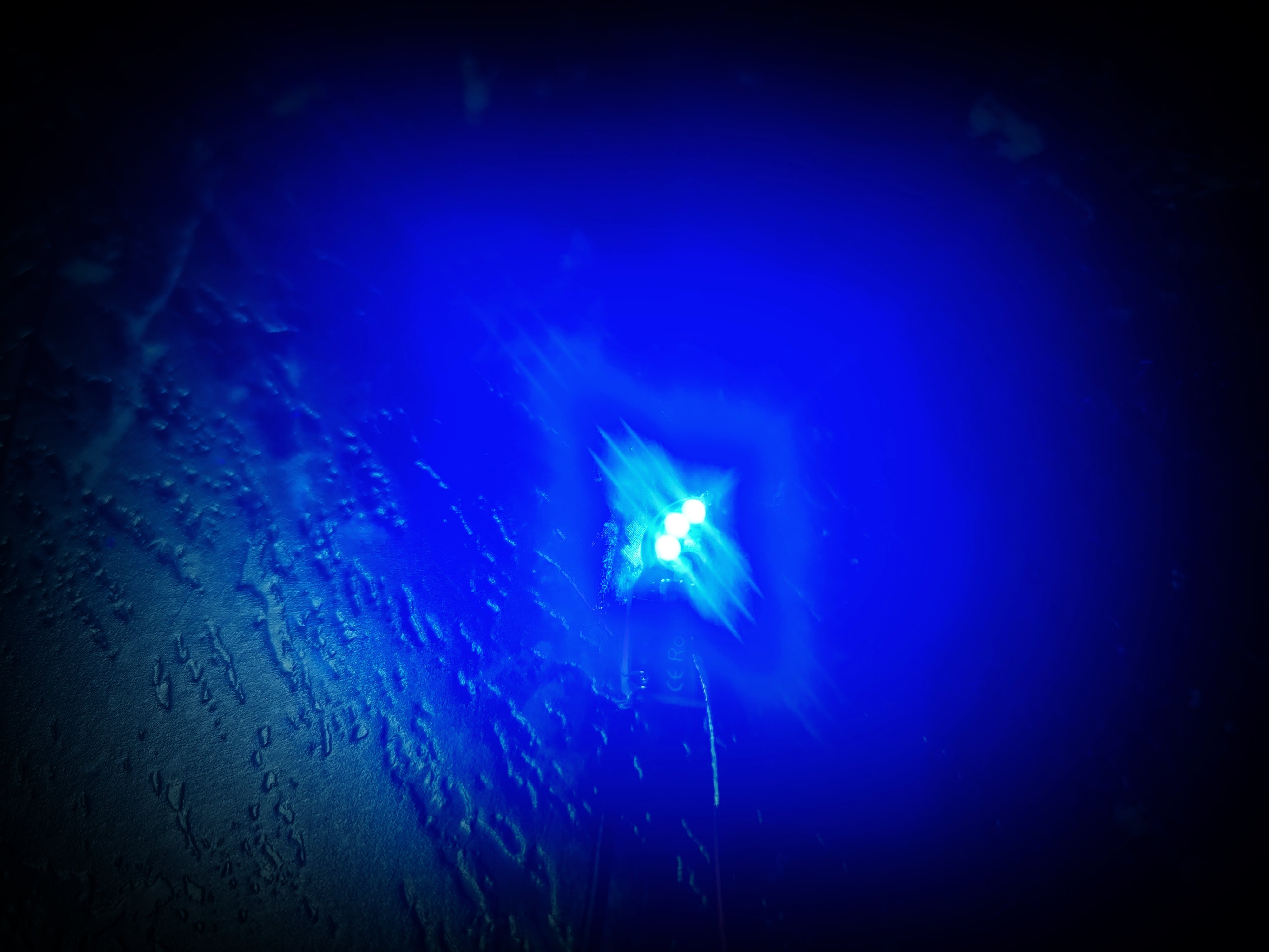x1 Deep Blue T10 Led Car Globe