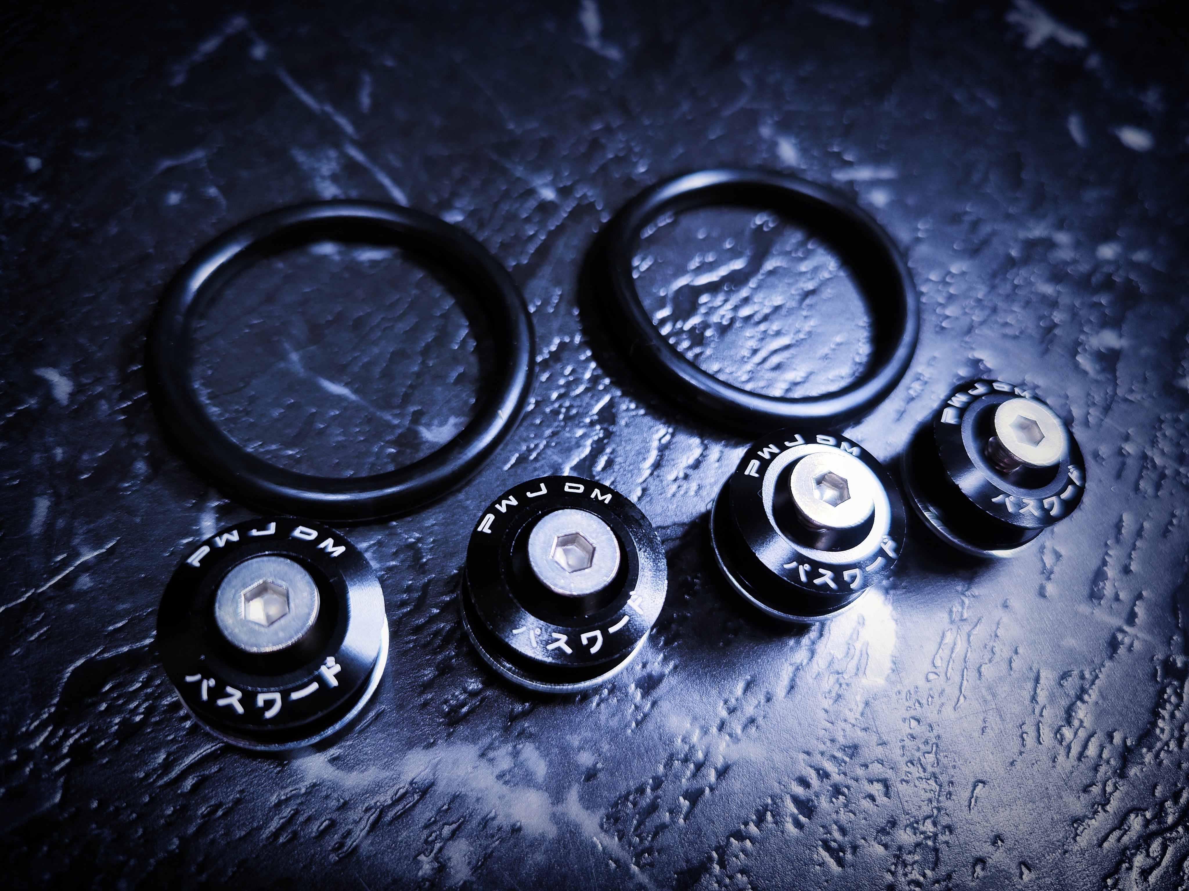 BLACK Fender Quick Release Kit