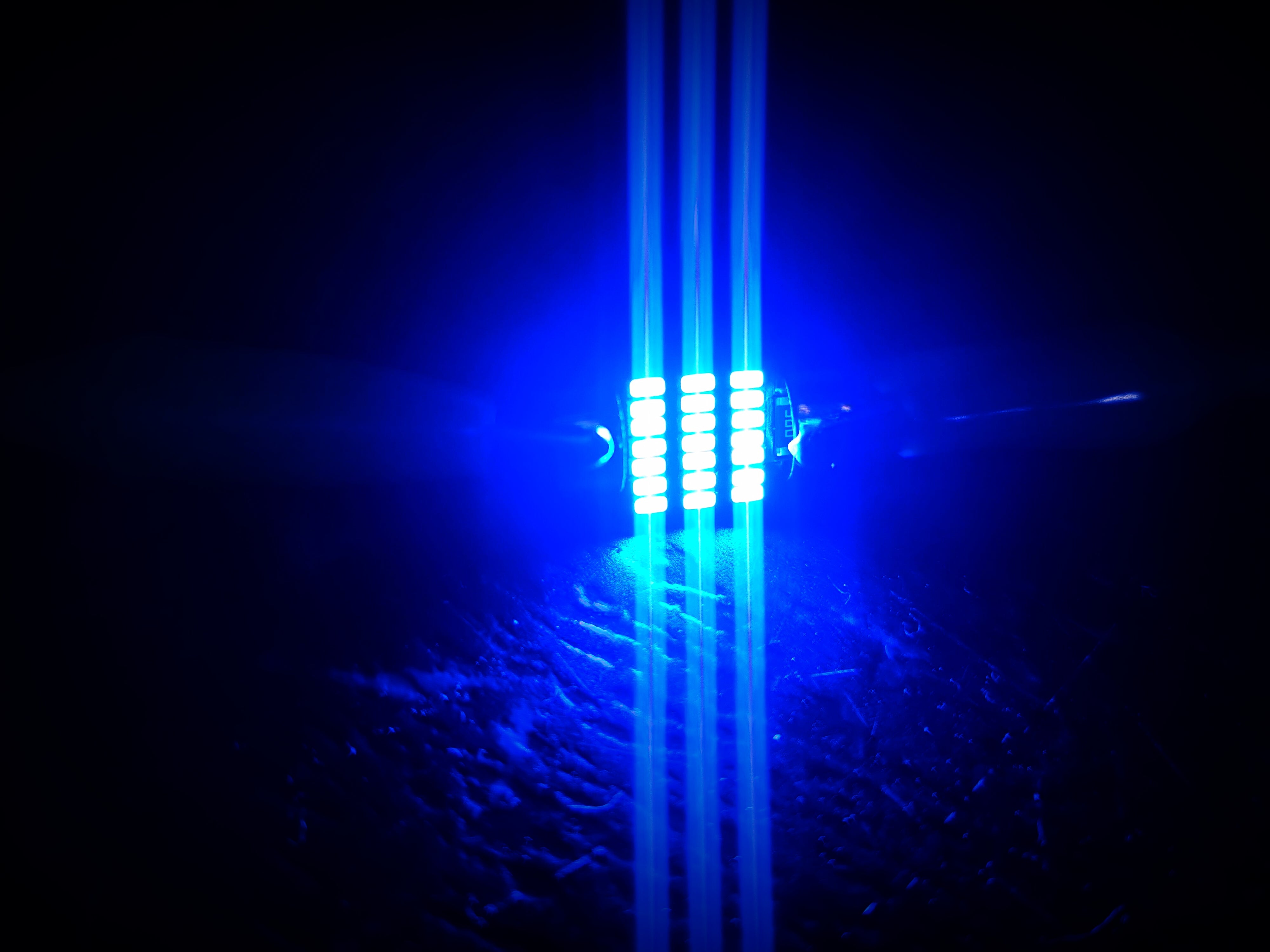 x1 Ice Blue C5W LED Canbus Car Interior Globe