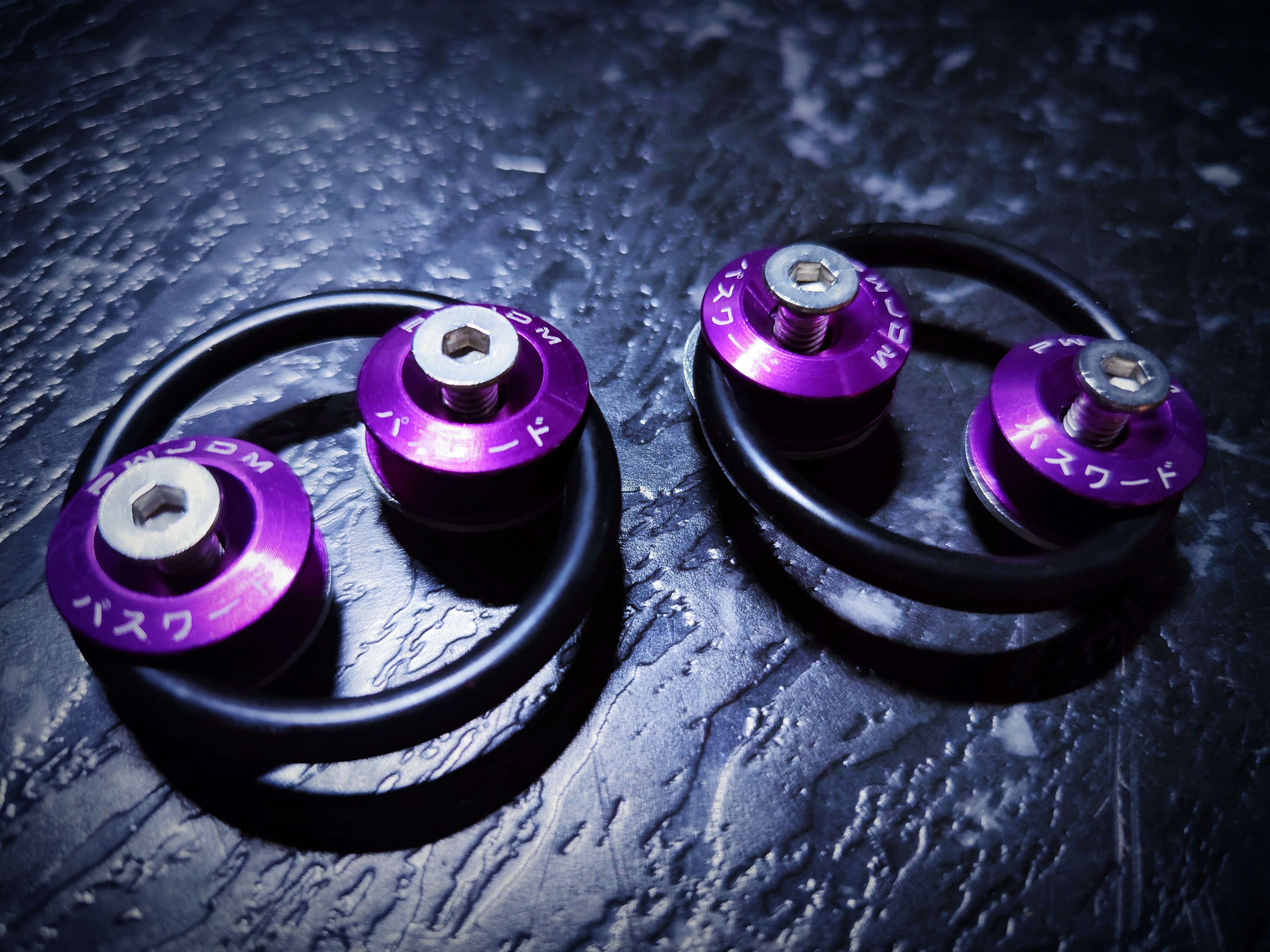 PURPLE Fender Quick Release Kit