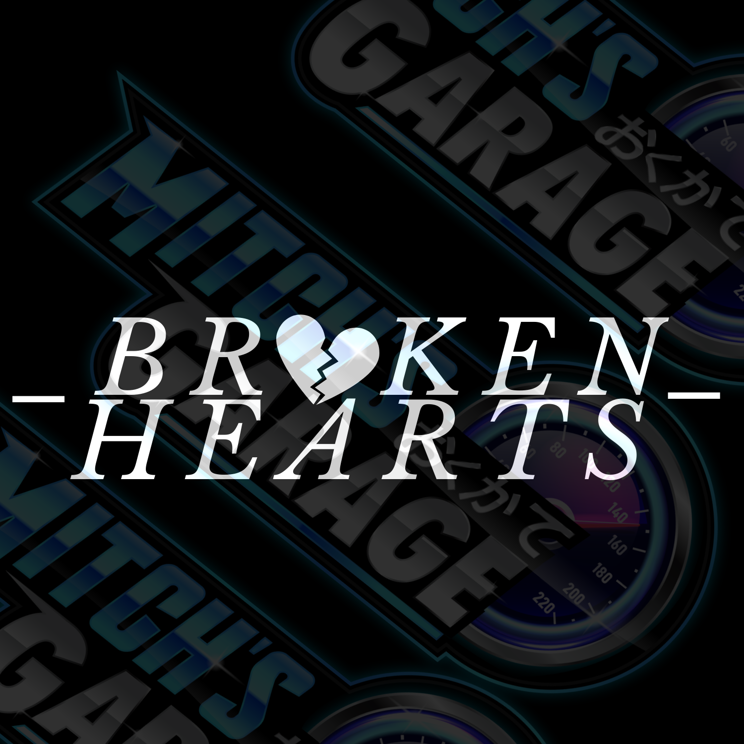 BROKEN HEARTS Vinyl Decal