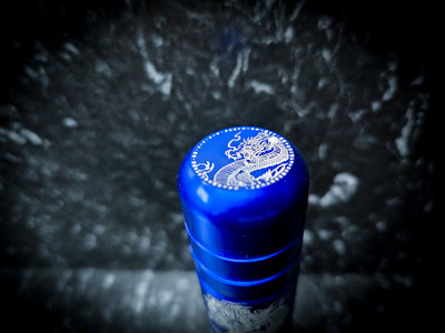Traditional Dragon Etch Sleek Tall Manual Gear Knobs