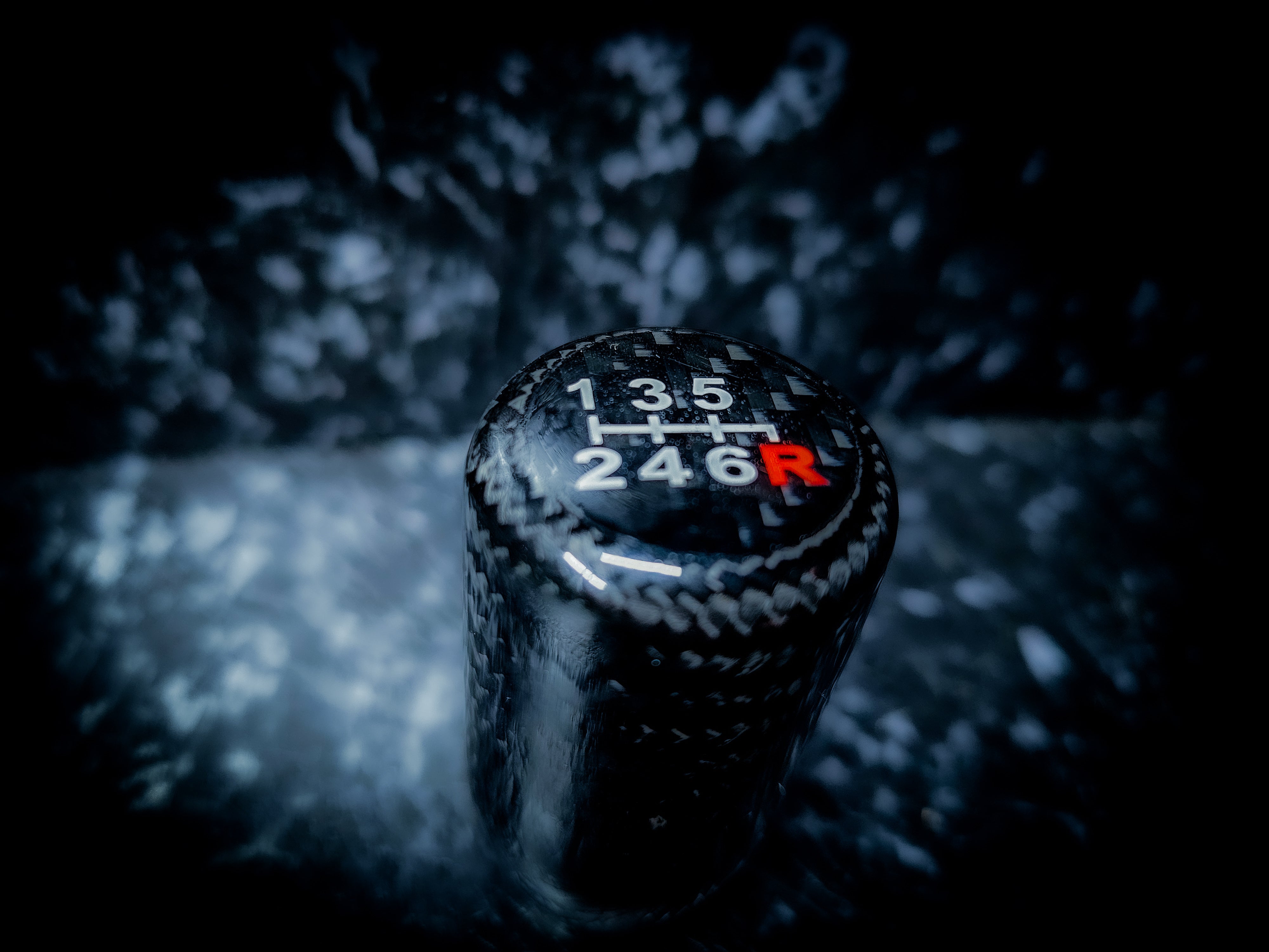 Carbon Weave Manual Gear Knobs