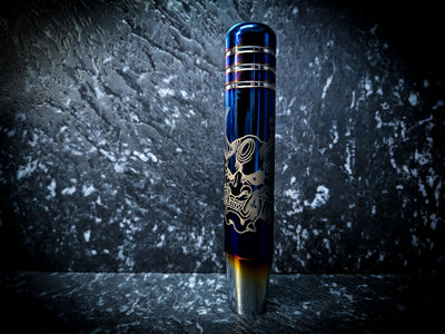 Oni Demon Mask Etch Manual Gear Knobs