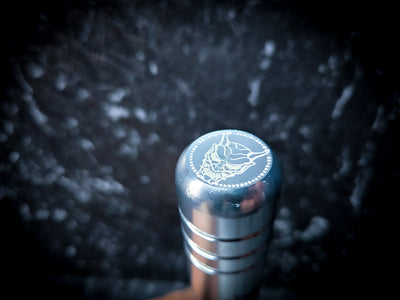 Oni Demon Mask Etch Manual Gear Knobs