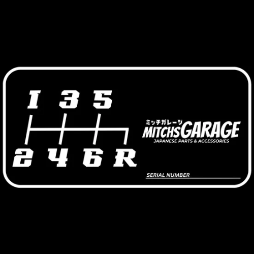 Billet Manual H Pattern Gear Plaques