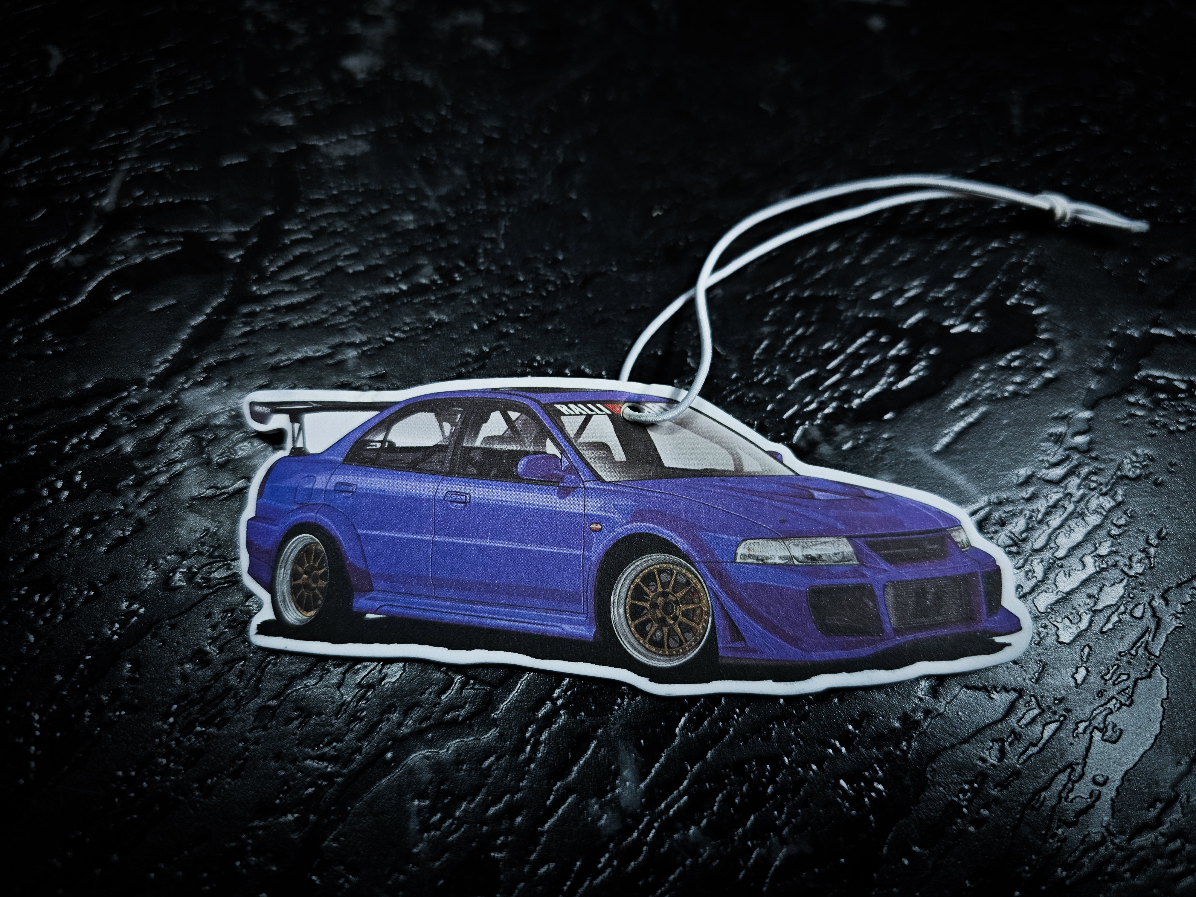 Air Freshener Mitsubishi Evo 5 BLACK ICE ❄️ Scented