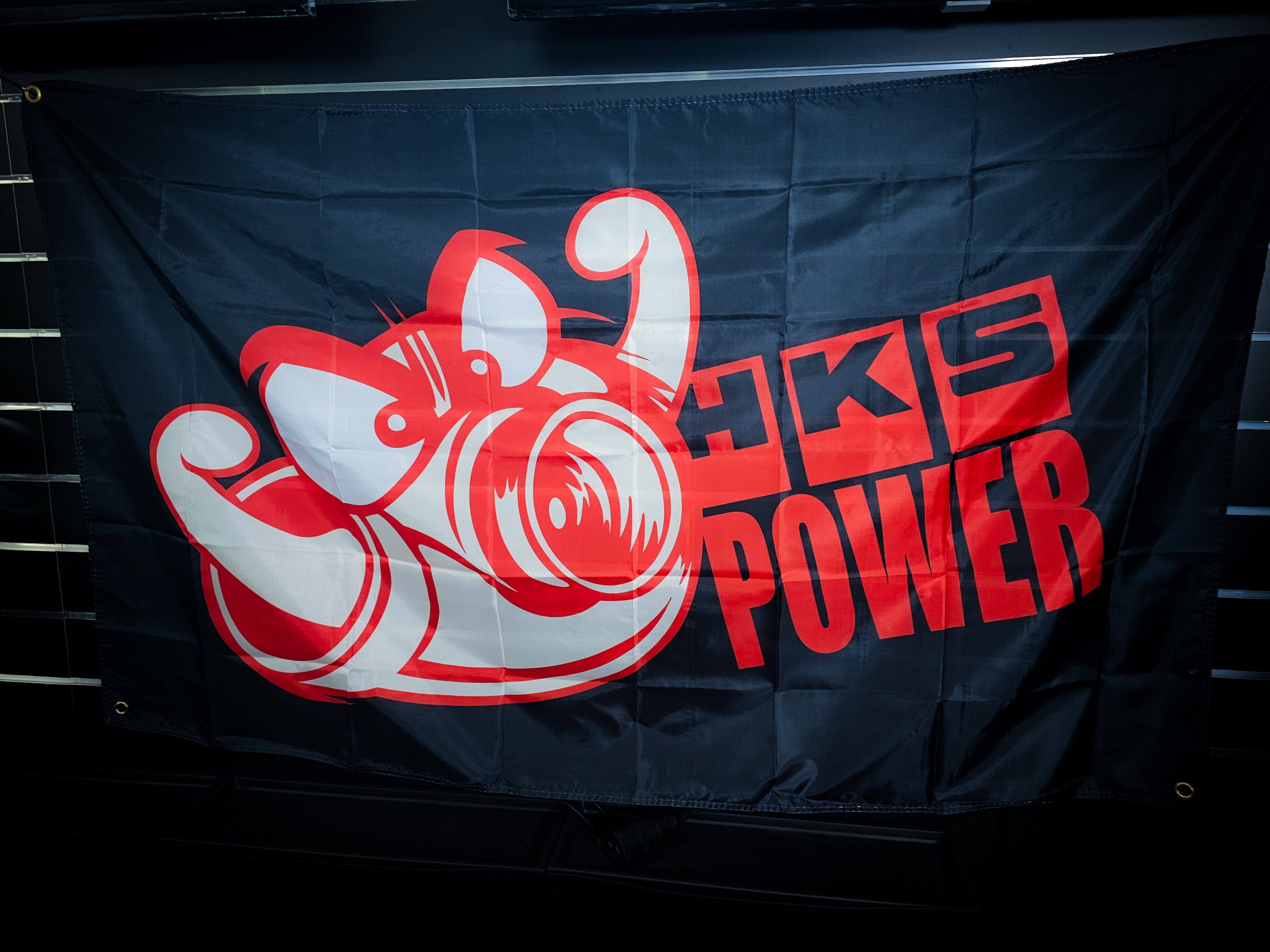 HKS Power Turbo Flex Workshop Banner Flag
