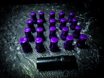 Royal Purple Tuner Wheel Nuts