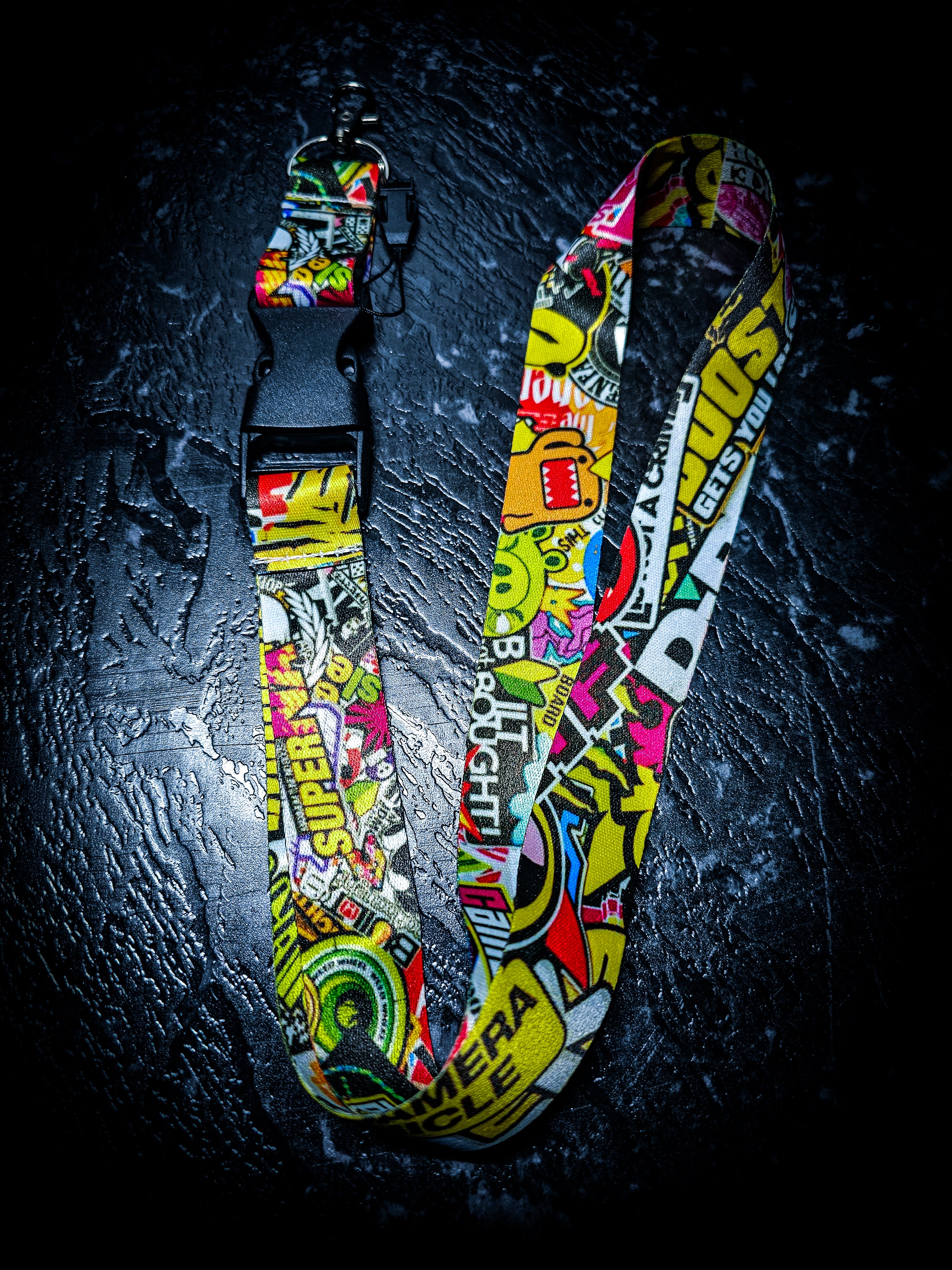 JDM Sticker Bomb Lanyard