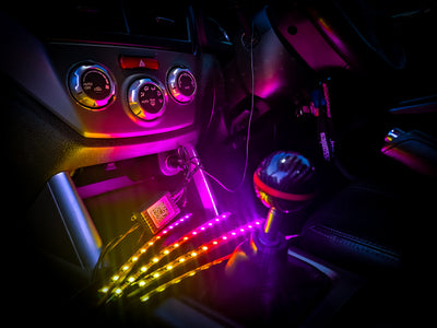 Spectral Dream Colour Floor LED Colour Flow Changing Light Kit