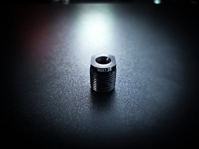 Aftermarket Metal Manual Gear Knob Thread Adapter
