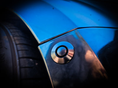 Button Style BLACK Fender Quick Release Kit