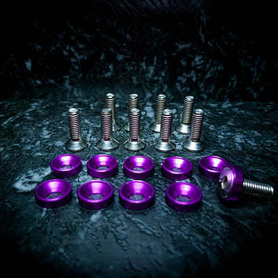 M6 Dress Up Washers And Bolts x10 Packs