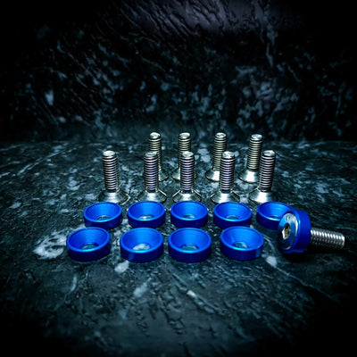M6 Dress Up Washers And Bolts x10 Packs