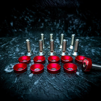 M6 Dress Up Washers And Bolts x10 Packs