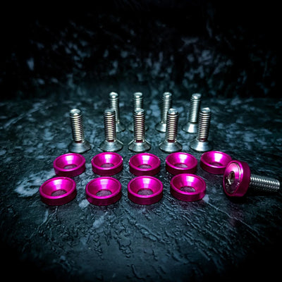 M6 Dress Up Washers And Bolts x10 Packs