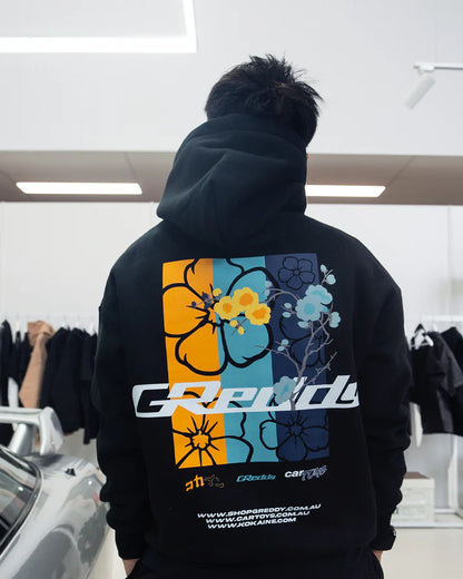KOKAINE ~ "GReddy Collab" Hoodie // BLACK
