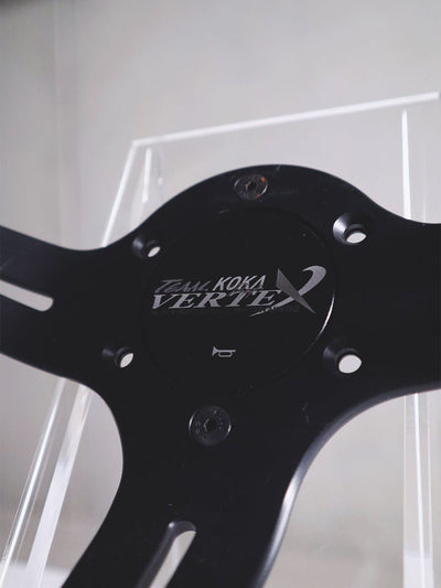 #6 Vertex x KOKA Dept // 340mm Deep Dished Steering Wheel • Limited to only 30 worldwide