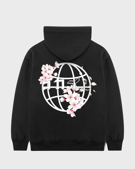 KOKAINE ~ "Blossom The World" Hoodie // BLACK