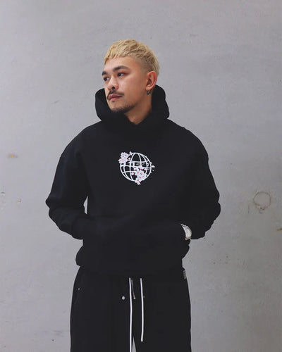 KOKAINE ~ "Blossom The World" Hoodie // BLACK