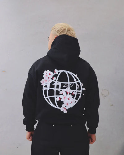 KOKAINE ~ "Blossom The World" Hoodie // BLACK