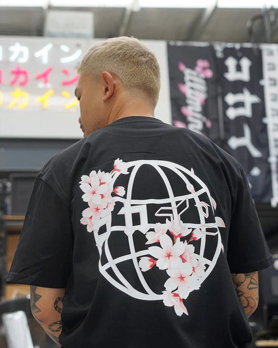KOKAINE ~ "Blossom The World" T - Shirt // BLACK