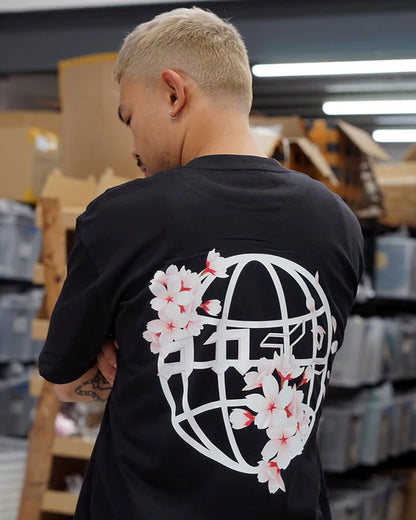 KOKAINE ~ "Blossom The World" T - Shirt // BLACK