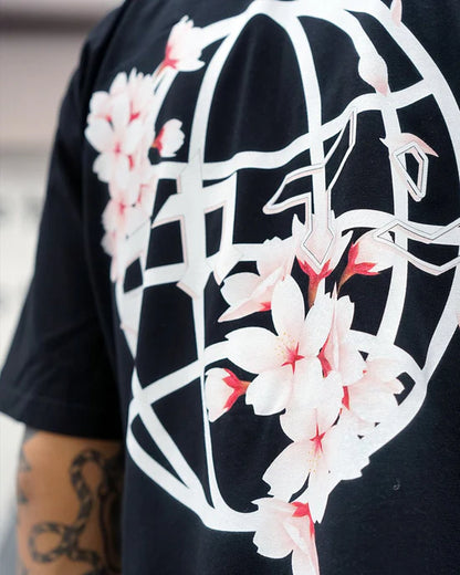 KOKAINE ~ "Blossom The World" T - Shirt // BLACK