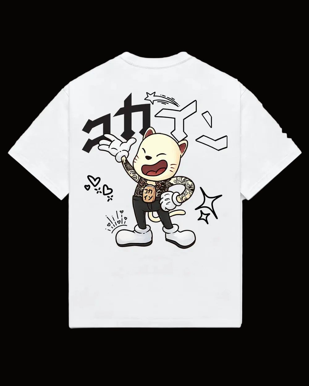 KOKAINE ~ "Mascot" T - Shirt // WHITE
