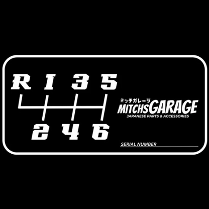 Billet Manual H Pattern Gear Plaques