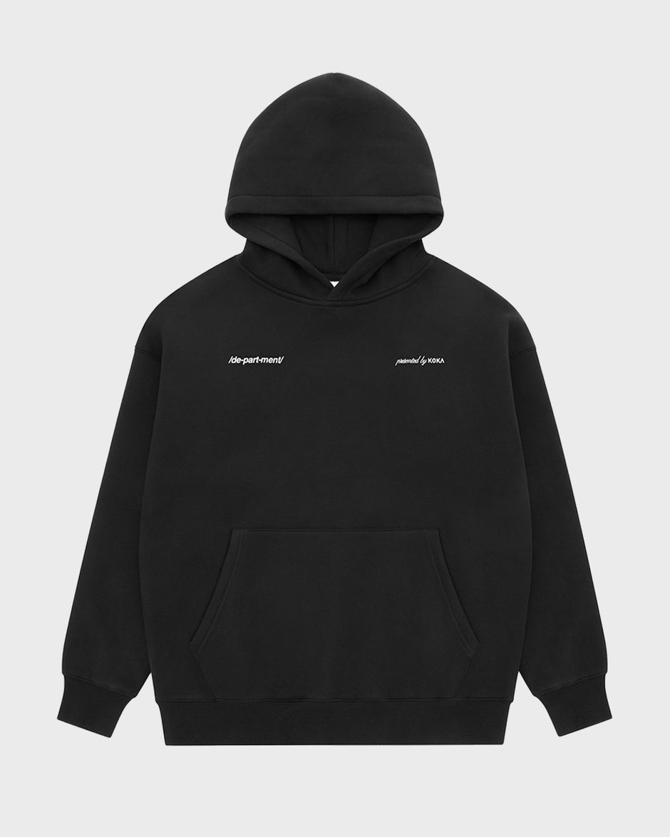 KOKAINE ~ "The Dept" Hoodie // BLACK