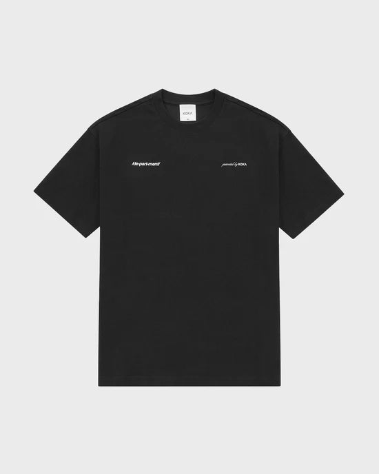 KOKAINE ~ "The DEPT" T - Shirt // BLACK