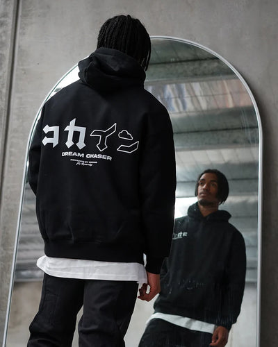 KOKAINE ~ "Dream Chaser" Hoodie // BLACK