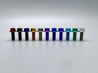 Grade 5 Titanium M6 Engine Bay Bolts/Hardware