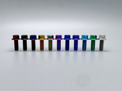 Grade 5 Titanium M6 Engine Bay Bolts/Hardware