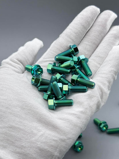Grade 5 Titanium M6 Engine Bay Bolts/Hardware