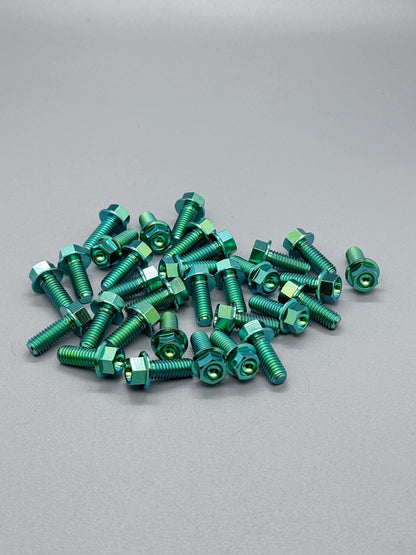 Grade 5 Titanium M6 Engine Bay Bolts/Hardware