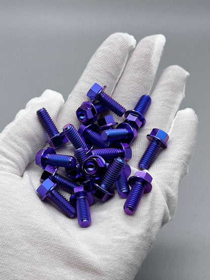 Grade 5 Titanium M6 Engine Bay Bolts/Hardware