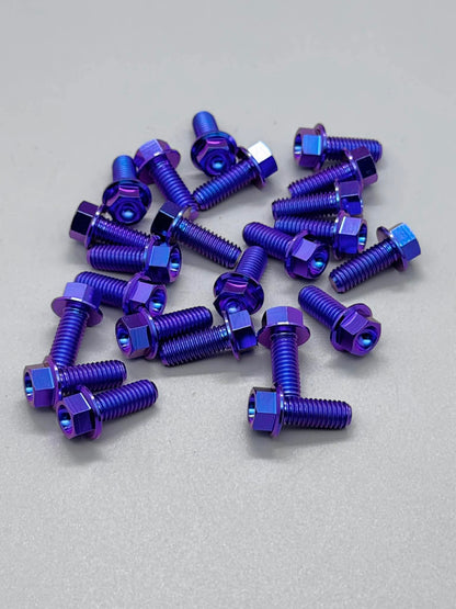 Grade 5 Titanium M6 Engine Bay Bolts/Hardware