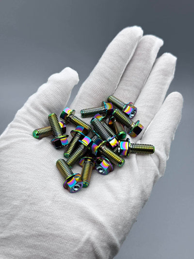 Grade 5 Titanium M6 Engine Bay Bolts/Hardware