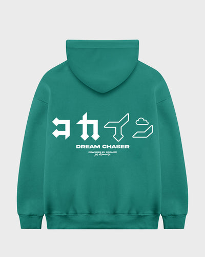 KOKAINE ~ "Dream Chaser" Hoodie // FOREST GREEN